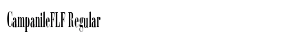 CampanileFLF Regular font free download