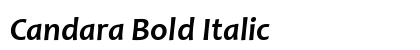 Candara Bold Italic font free download