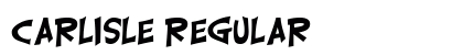 Carlisle Regular font free download