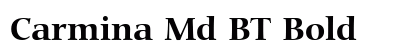 Carmina Md BT Bold font free download
