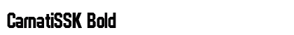 CarnatiSSK Bold font free download