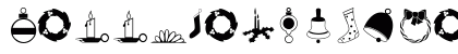 CarrXmasDingbats Regular Font Preview