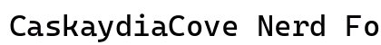 CaskaydiaCove Nerd Font Regular preview CaskaydiaCove Nerd Font Regular preview