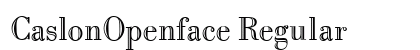 CaslonOpenface Regular font free download