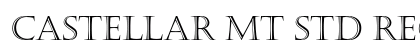 Castellar MT Std Regular Font Preview