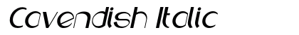 Cavendish Italic font free download