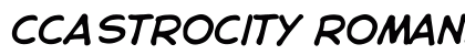 CCAstroCity RomanItalic preview