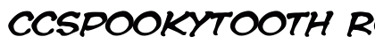 CCSpookytooth RomanItalic preview