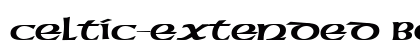 Celtic-Extended Bold font free download
