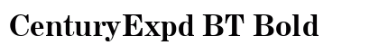 CenturyExpd BT Bold Preview