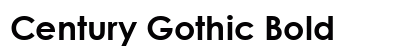 Century Gothic Bold font free download