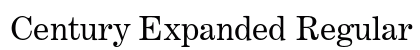 Century Expanded Regular font free download