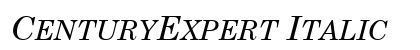 CenturyExpert Italic font free download