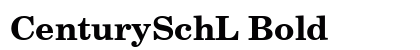 CenturySchL Bold Preview