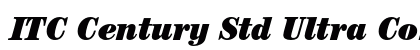 ITC Century Std Ultra Condensed Italic Preview
