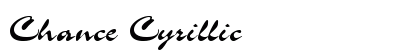 Chance Cyrillic font free download