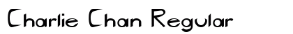 Charlie Chan Regular Font Preview
