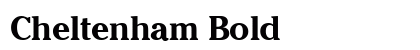 Cheltenham Bold font free download