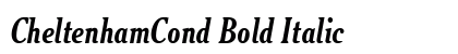 CheltenhamCond Bold Italic preview CheltenhamCond Bold Italic preview