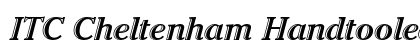 ITC Cheltenham Handtooled Std Bold Italic font free download