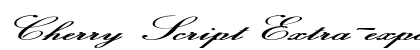 Cherry Script Extra-expanded Bold Preview