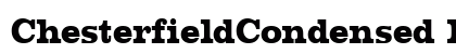 ChesterfieldCondensed Regular font free download