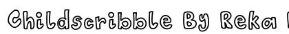 Childscribble By Reka Regular Font Preview