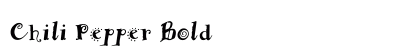 Chili Pepper Bold font free download