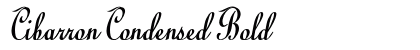 Cibarron Condensed Bold Preview