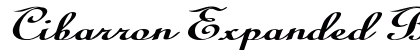 Cibarron Expanded Bold Preview