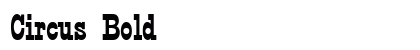 Circus Bold font free download