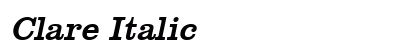 Clare Italic Preview