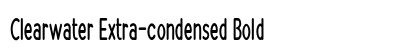 Clearwater Extra-condensed Bold preview