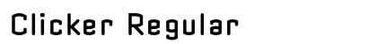 Clicker Regular font free download
