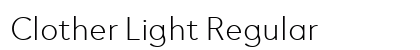 Clother Light Regular preview