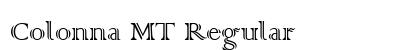 Colonna MT Regular font free download