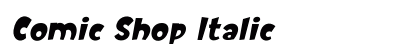 Comic Shop Italic Preview