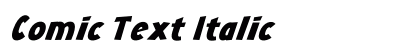 Comic Text Italic Preview