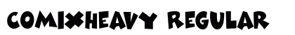 ComixHeavy Regular font free download
