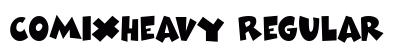 ComixHeavy Regular font free download