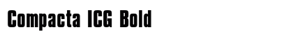 Compacta ICG Bold font free download