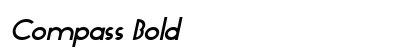 Compass Bold font free download