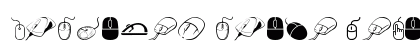 computer mouse Regular Font Preview
