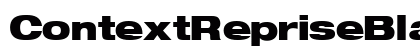 ContextRepriseBlackExpSSK Bold font free download