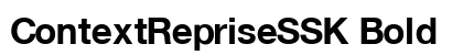 ContextRepriseSSK Bold font free download