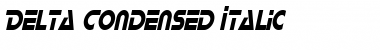 DeltaCondensed Font