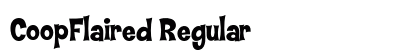 CoopFlaired Regular font free download