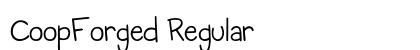 CoopForged Regular font free download