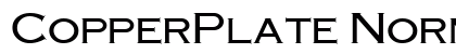 CopperPlate Normal font free download