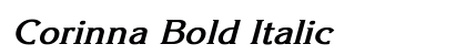 Corinna Bold Italic Preview